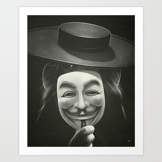 Anonymous II Art Print