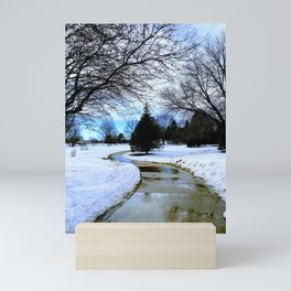 Winter in Iowa 1 Mini Art Print