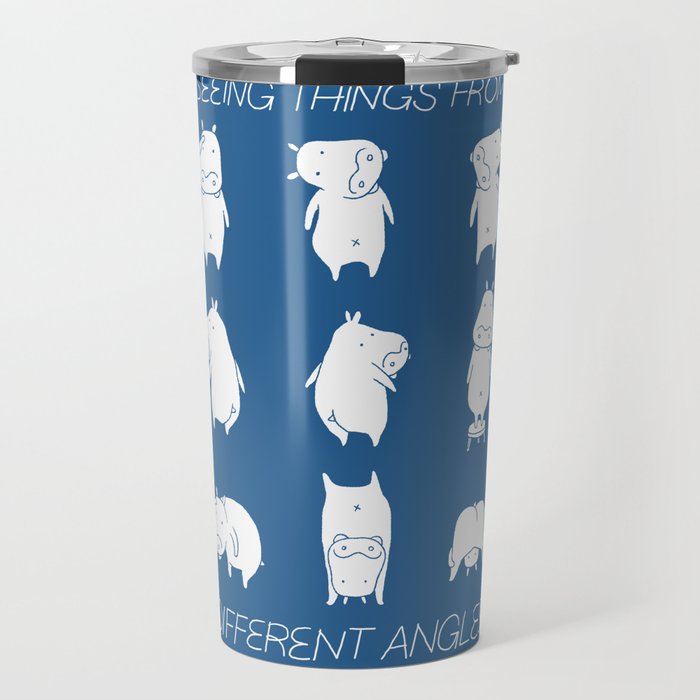 Seeing things from different angles Travel Mug