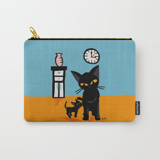With a little boy Carry-All Pouch