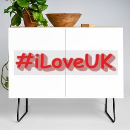 "#iLoveUK" Cute Design. Buy Now Credenza