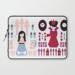 Good vs Evil: Snow White and the Evil Queen Laptop Sleeve