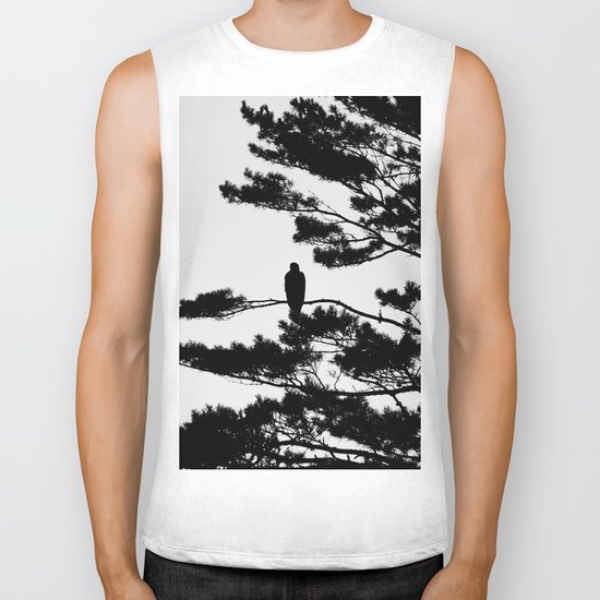 Silhouette Biker Tank