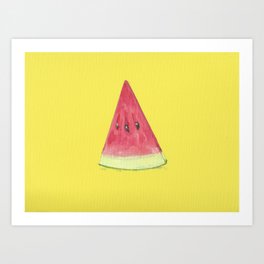 Watermelon Dreams Art Print