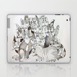 Cats are like humans Laptop & iPad Skin