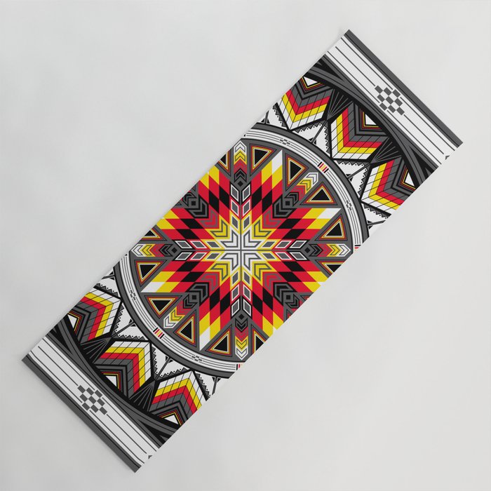 Sacred Places Red Yoga Mat