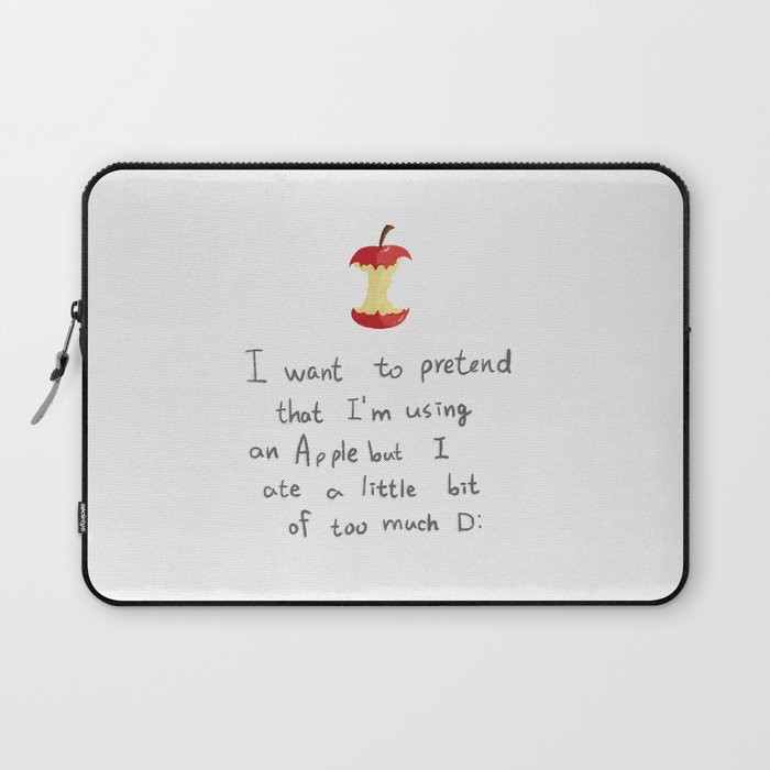 but I'm hungry! Laptop Sleeve