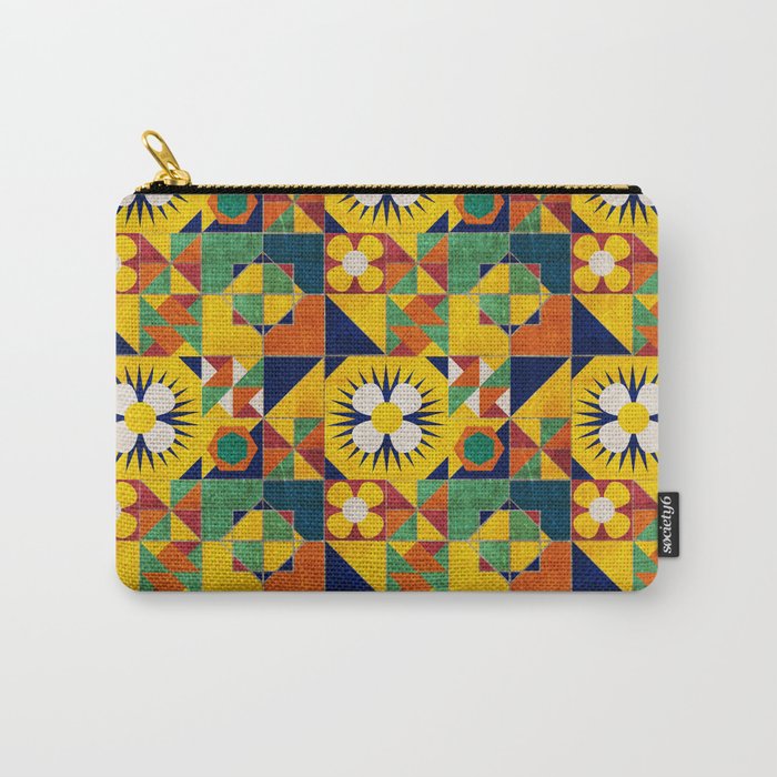 Spanish tiles Carry-All Pouch