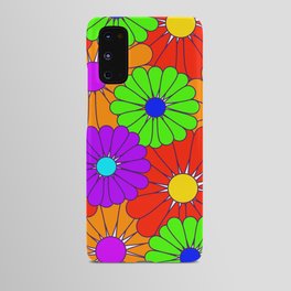 hippy flower power Android Case