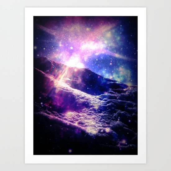 Cosmic Radiance Art Print