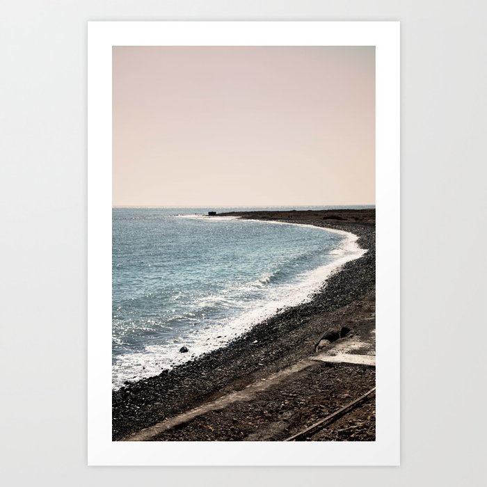 Gran Canaria Coast #1 #wall #decor #art #society6 Art Print
