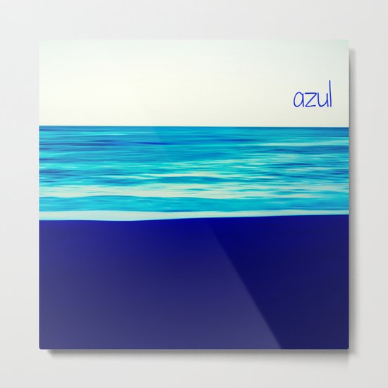 Azul Metal Print