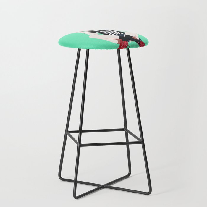 Rebel Girl Bar Stool