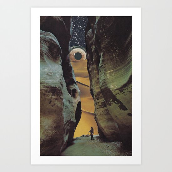There it was Art Print