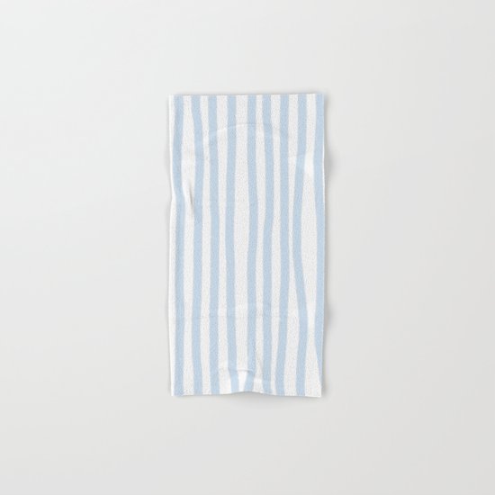 Light Blue Stripes Hand & Bath Towel