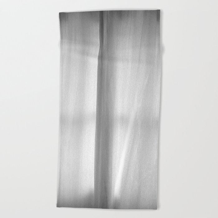 Curtains on a Rainy Afternoon Beach Towel