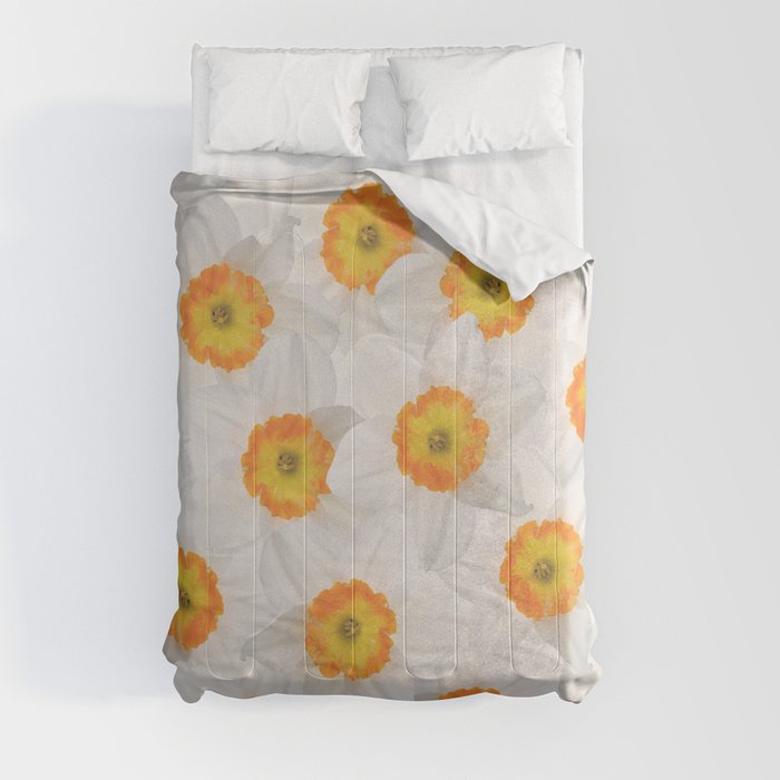 daffodils pattern design Comforter