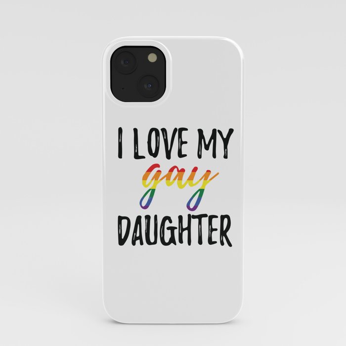 i love my daughter iPhone Case