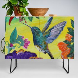 Hummingbird Follow Me  Credenza