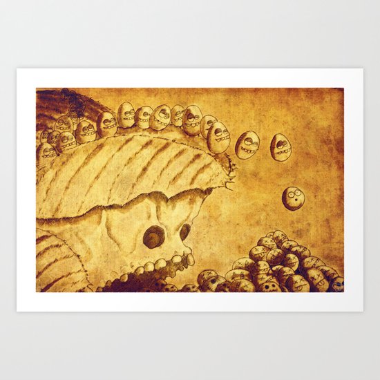 Lemmings Art Print