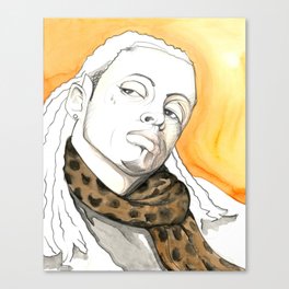 Lilwayne Canvas Print By Theaquatintbox Society6