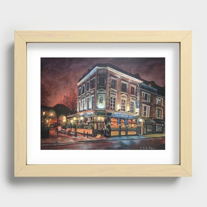 Cumberland Arms Recessed Framed Print