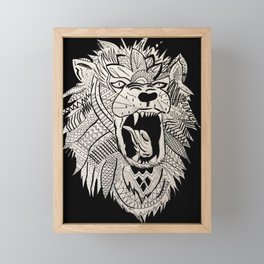 Roar Framed Mini Art Print