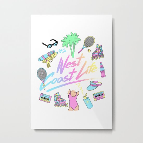 West Coast Life #2 Metal Print
