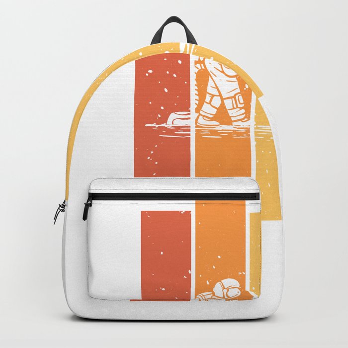 Astronaut Space Galaxy  Vintage Retro Backpack