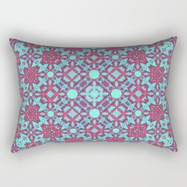 Modern abstract digital pattern design 774 Rectangular Pillow