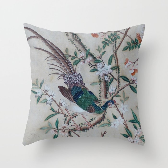 Living Room Throw Pillows, Decorative Sofa Pillows, Bird Throw