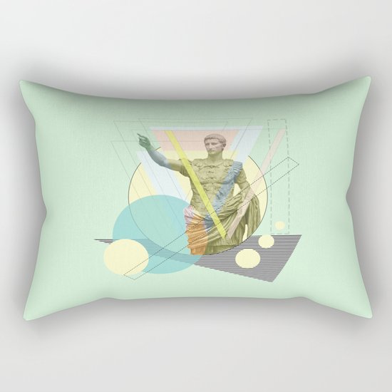 augustus the emperor Rectangular Pillow