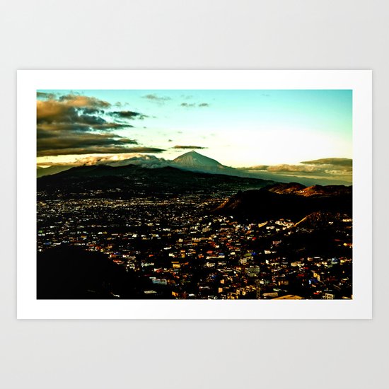 Tenerife Art Print