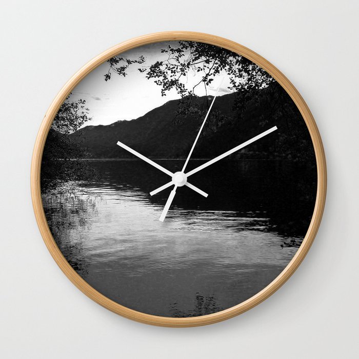 Peace by the Water Wall Clock