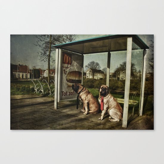 Human behaviour Canvas Print