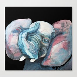 Baby elephant Canvas Print