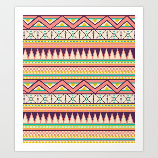 Ethnic love Art Print