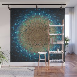 Organic Process Mandala 1 Wall Mural