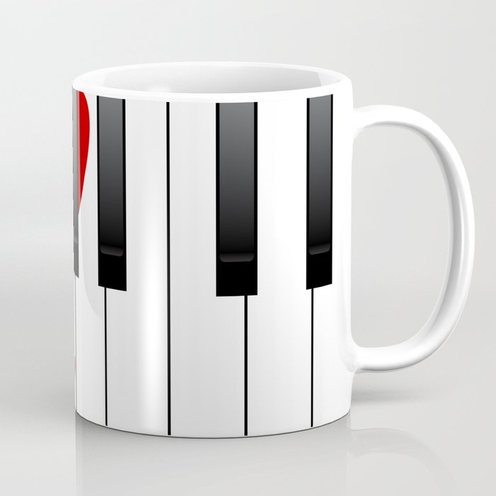 Love Piano Coffee Mug
