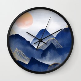 Mountains Wall Clock