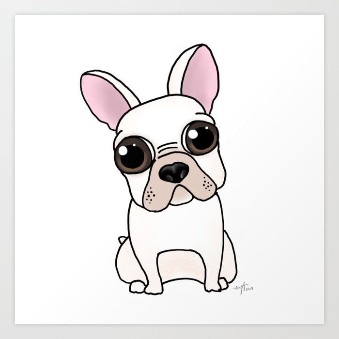 French Bulldog Dog Art Print