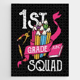 1st Grade Squad Student Back To School Jigsaw Puzzle