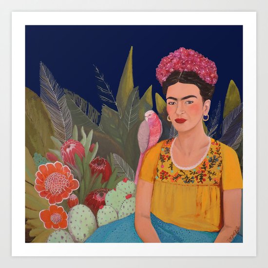 Frida.licious Art Print