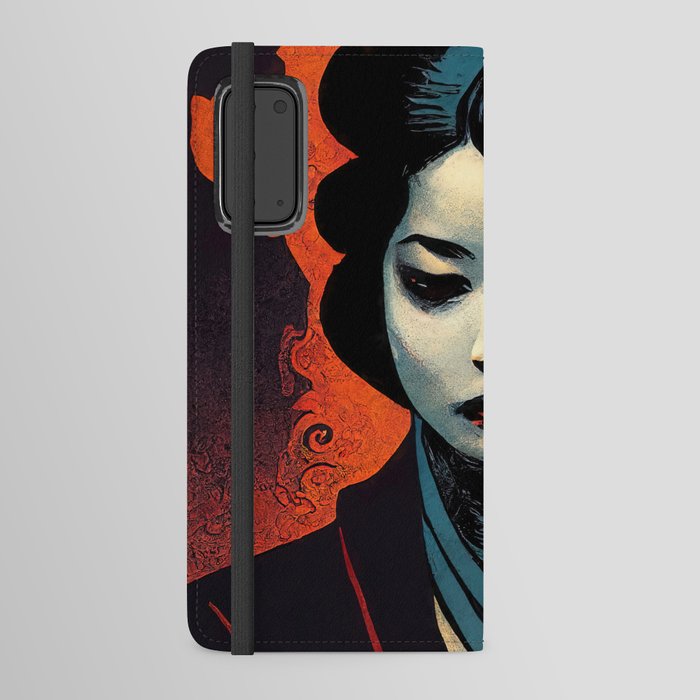 The Ancient Spirit of the Geisha Android Wallet Case