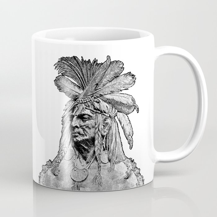 Chief / Vintage illustration redrawn and repurposed Coffee Mug