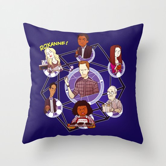 Remedial Chaos Theory Throw Pillow