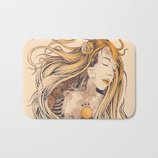 Sleeping Beauty Bath Mat