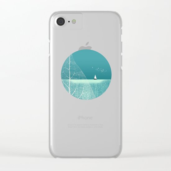 Ocean Wonderland II Clear iPhone Case