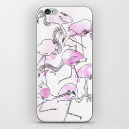 flamencos iPhone Skin