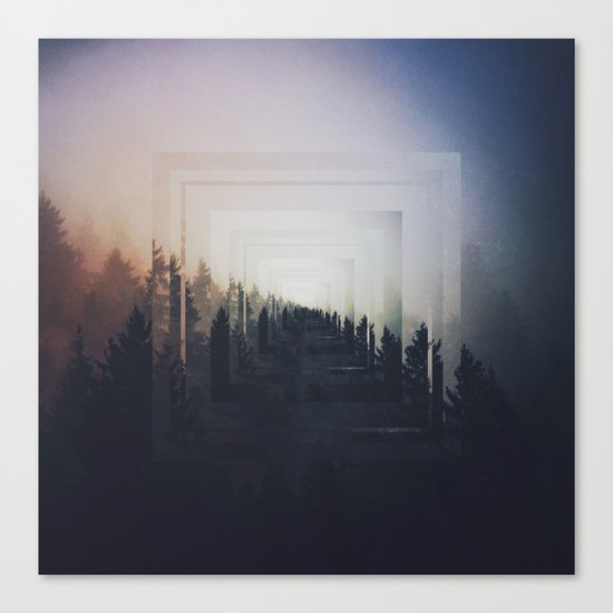 Fractions A87 Canvas Print